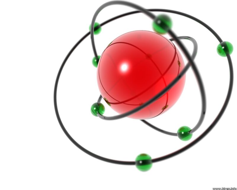atomic model with electrons