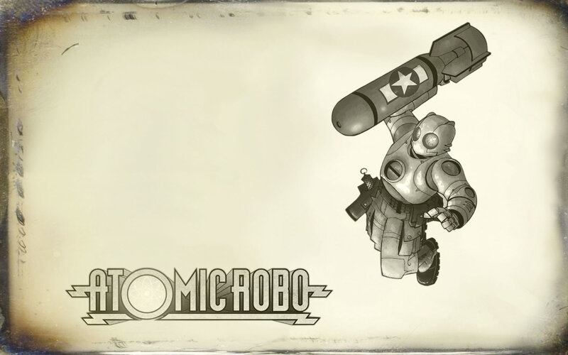 Atomic Robo character art