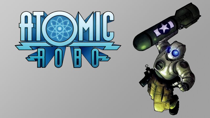 Atomic Robo game art