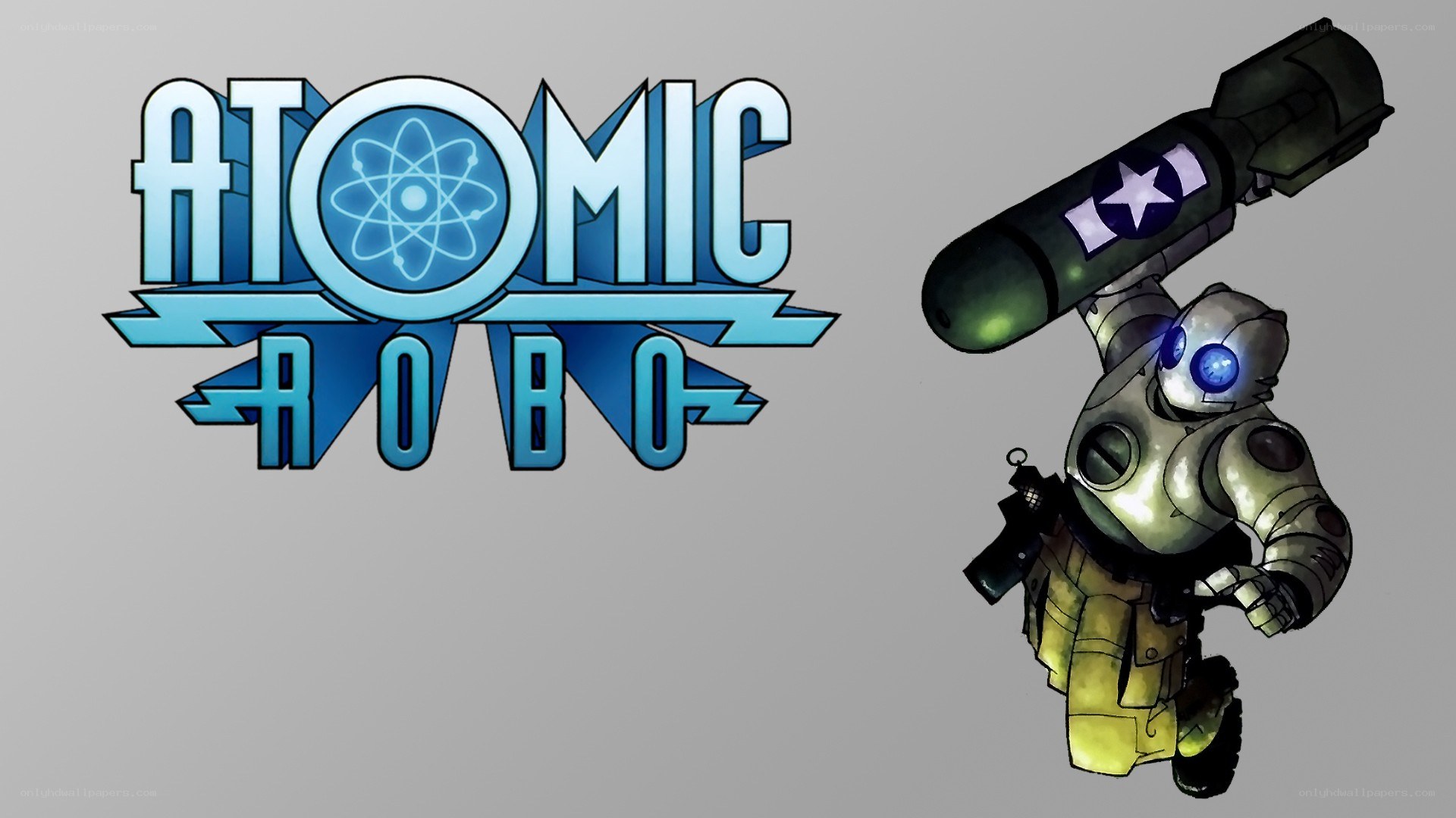 Atomic Robo game art