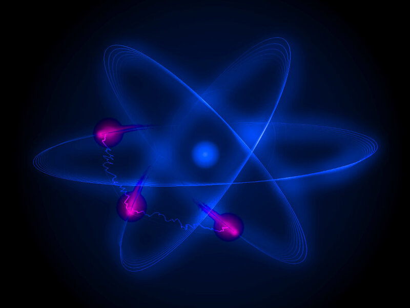 atomic structure visualization