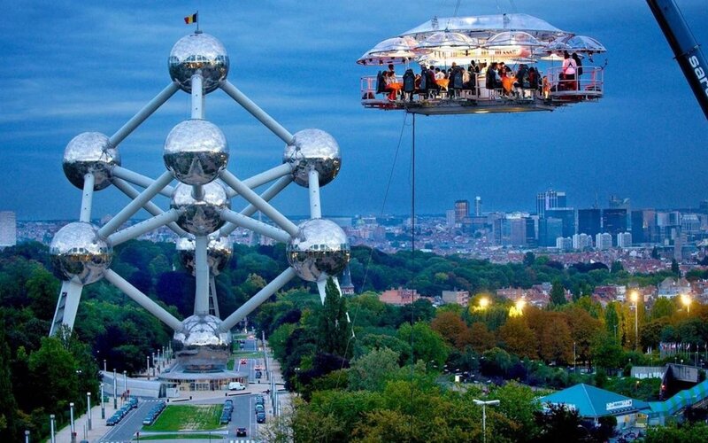 Atomium and observation deck