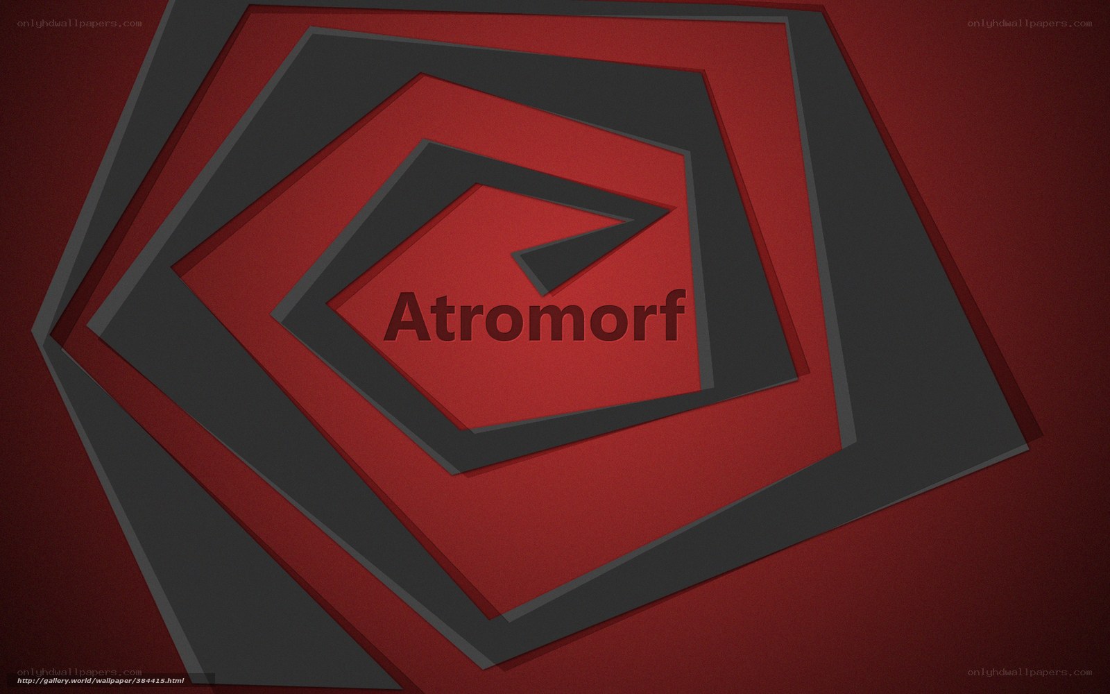 Atromorf logo wallpaper