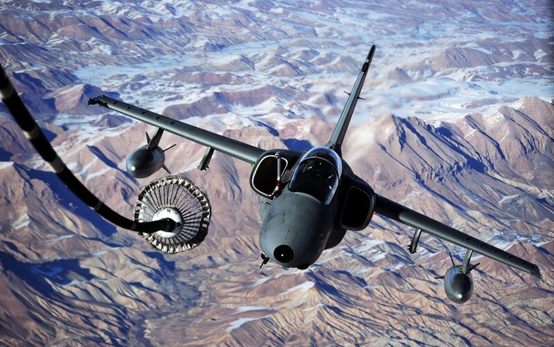 Attack Aircraft Refueling