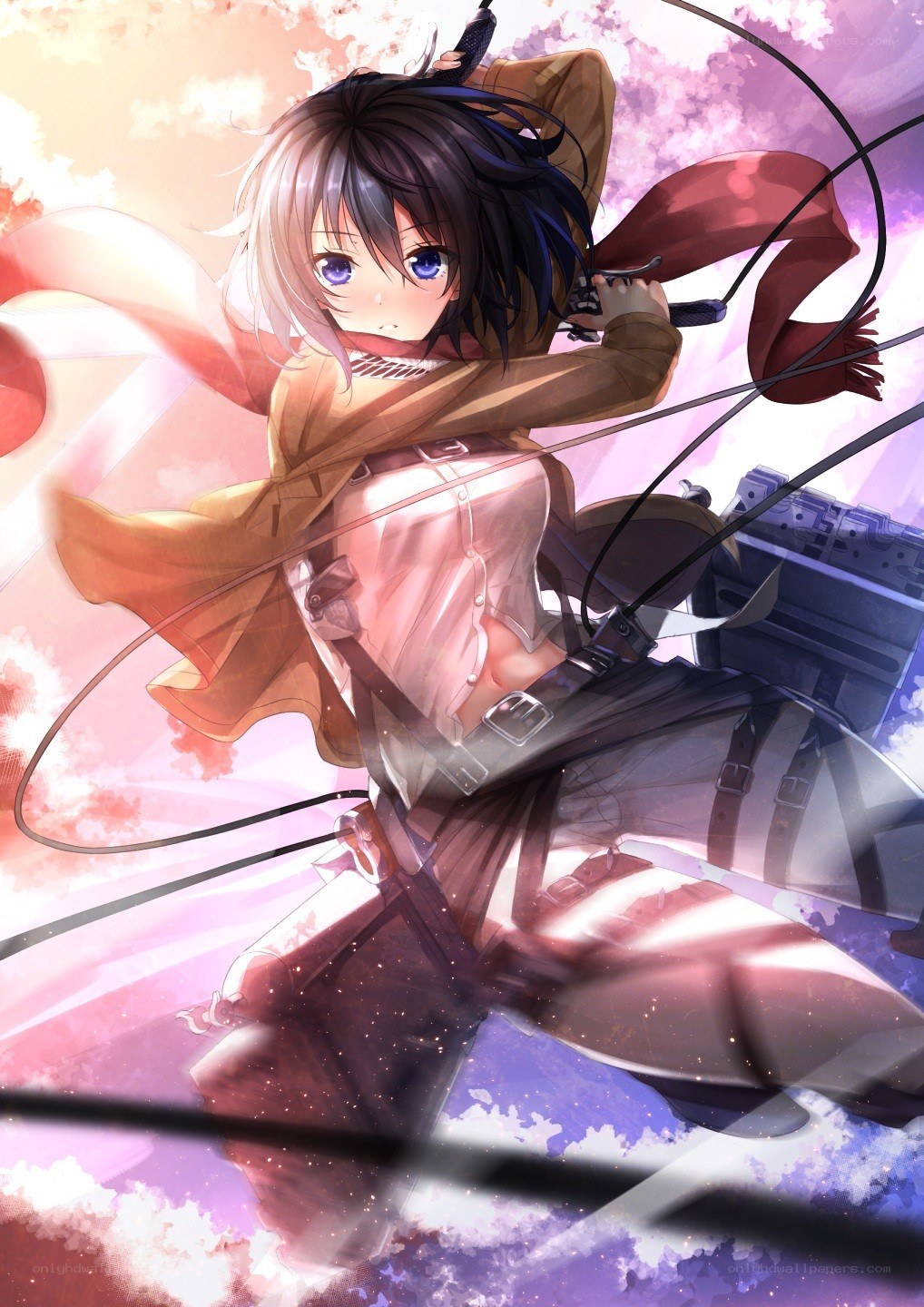 Attack on Titan character art
