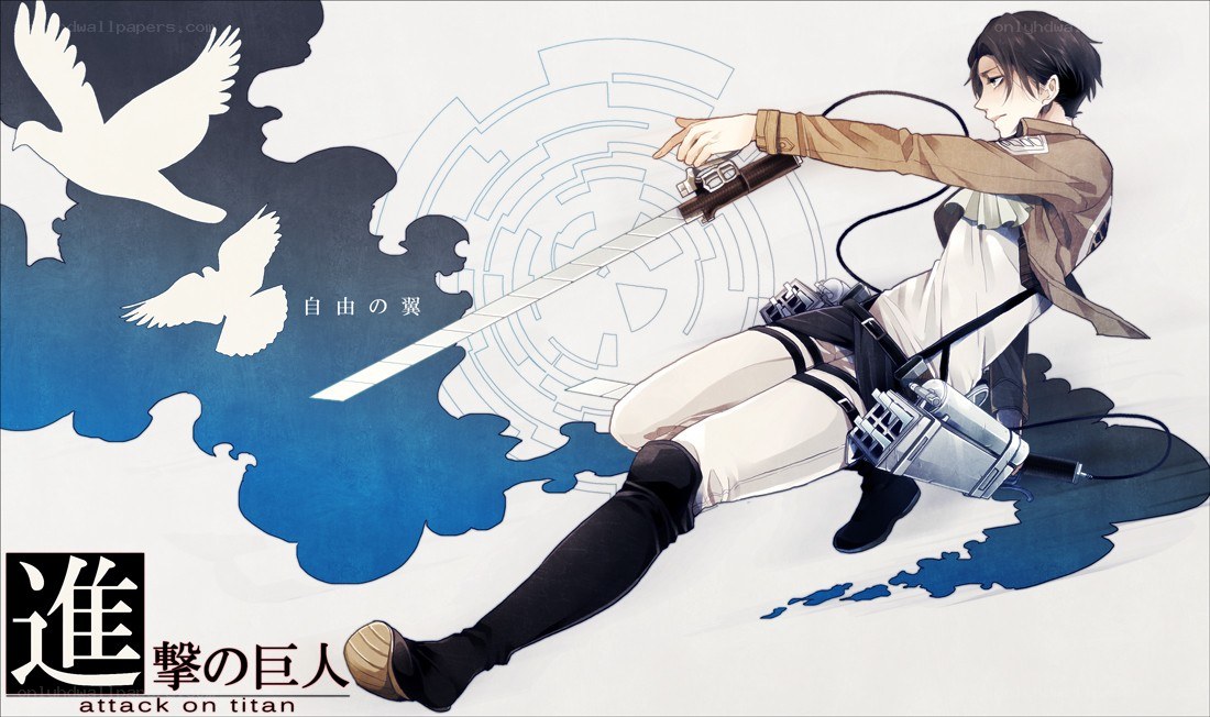 Attack on Titan character art
