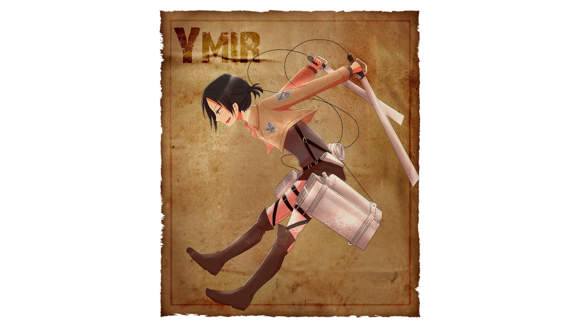 Attack on Titan character art