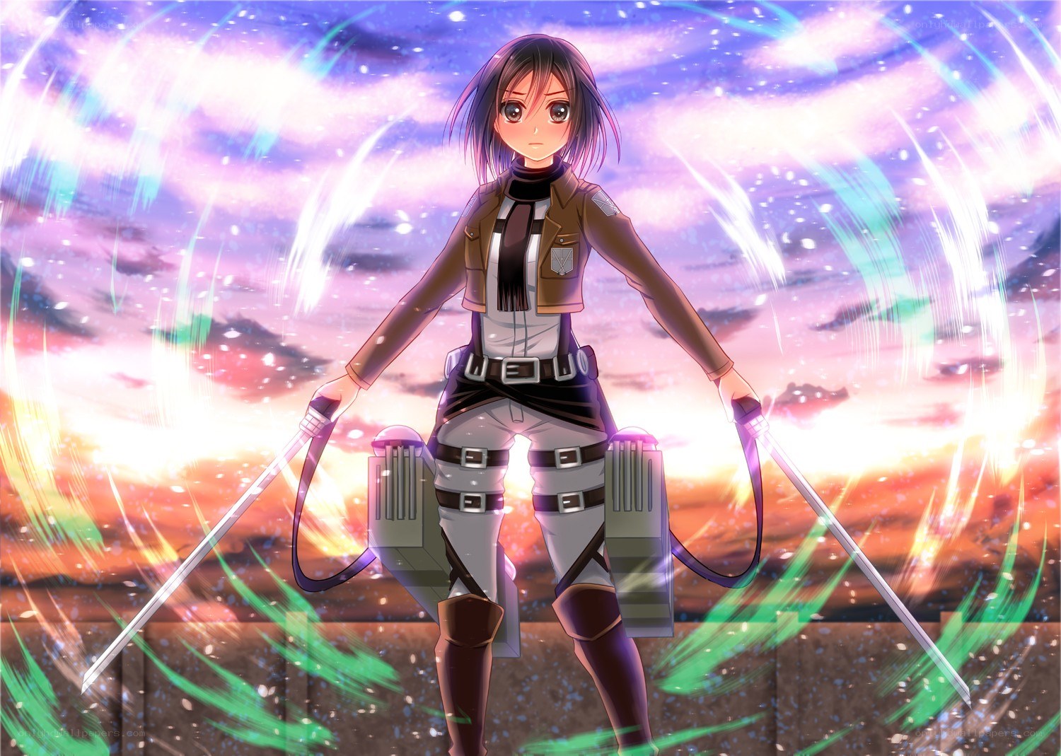 Attack on Titan character artwork