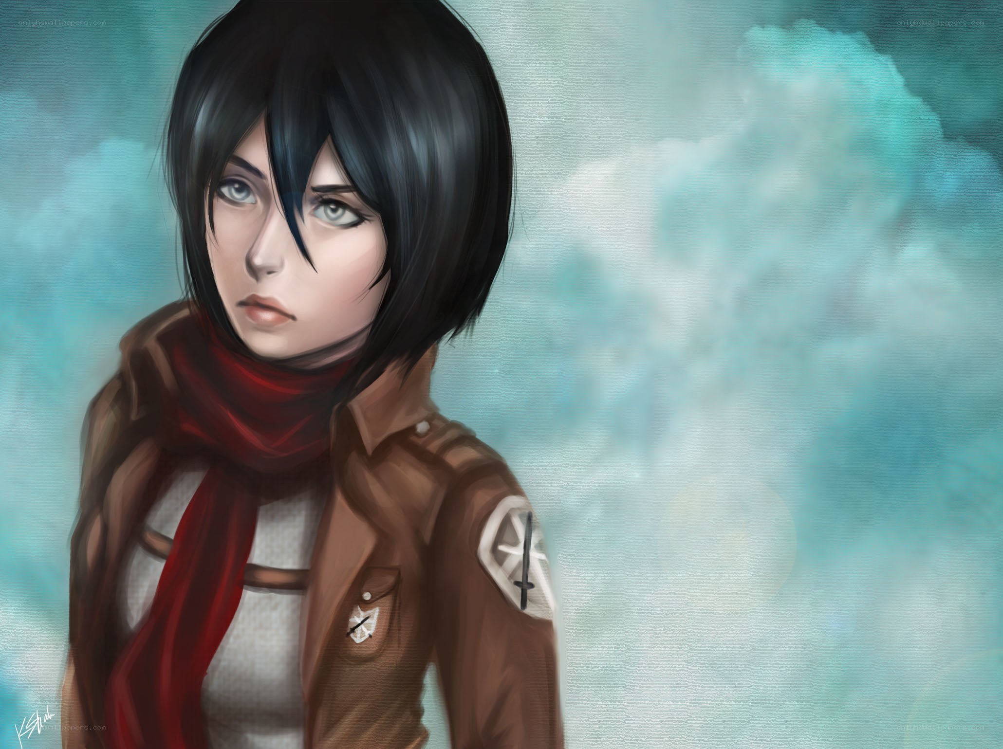 Attack on Titan character portrait