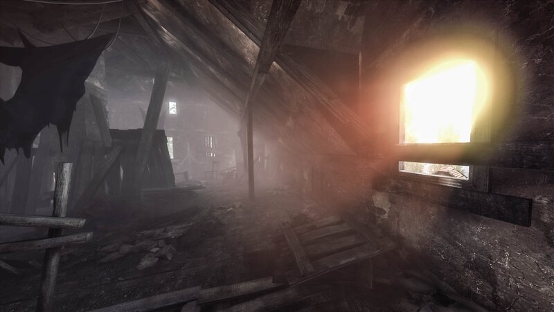 Attic with Sunlight