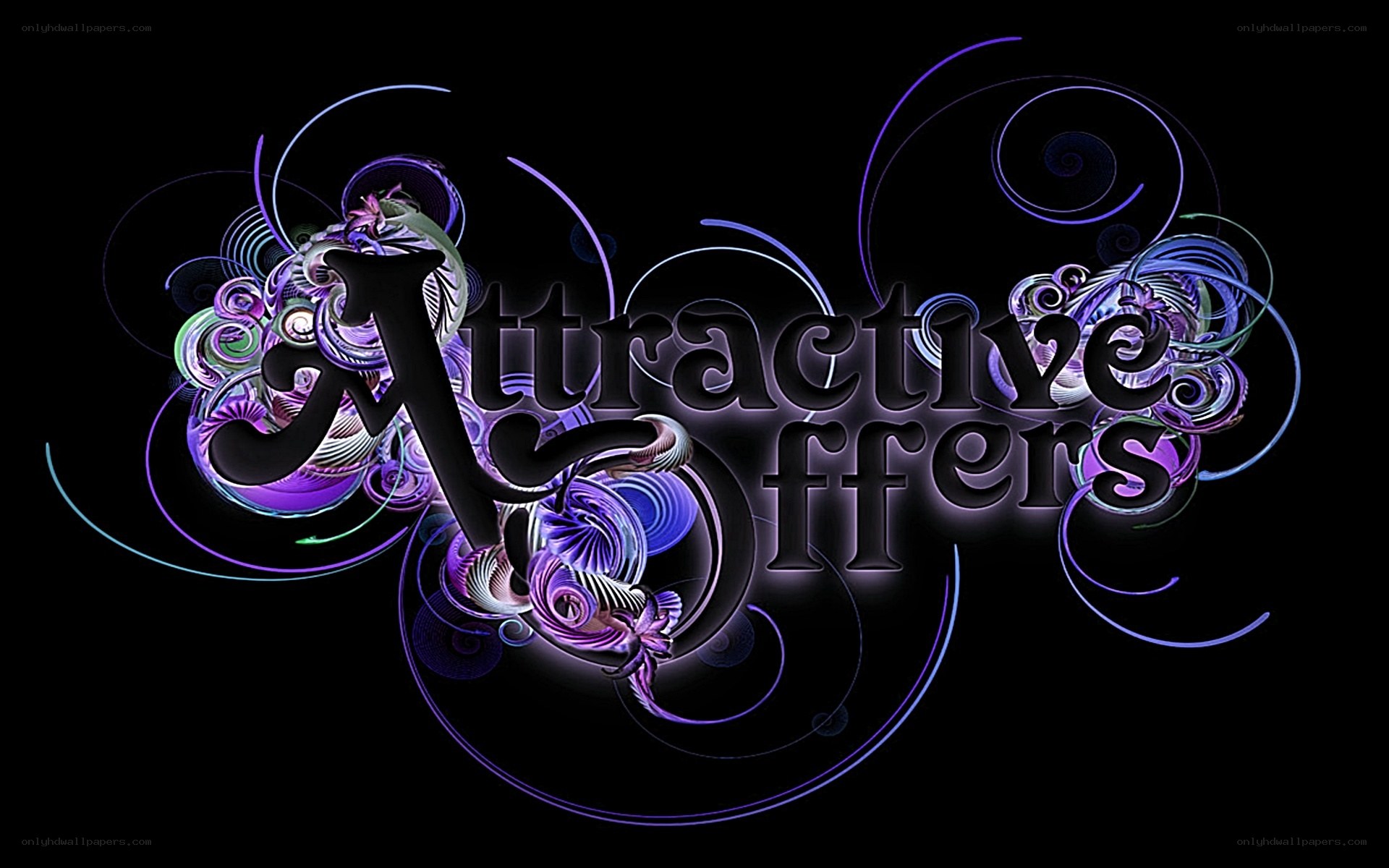 Attractive Offers text art
