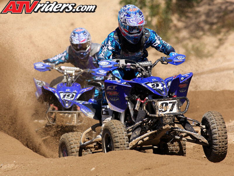 ATV Racers on Dirt