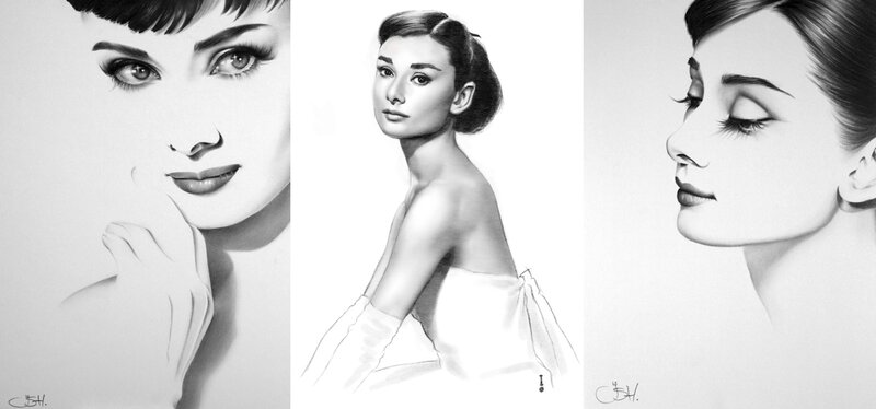 Aubrey Hepburn Portrait