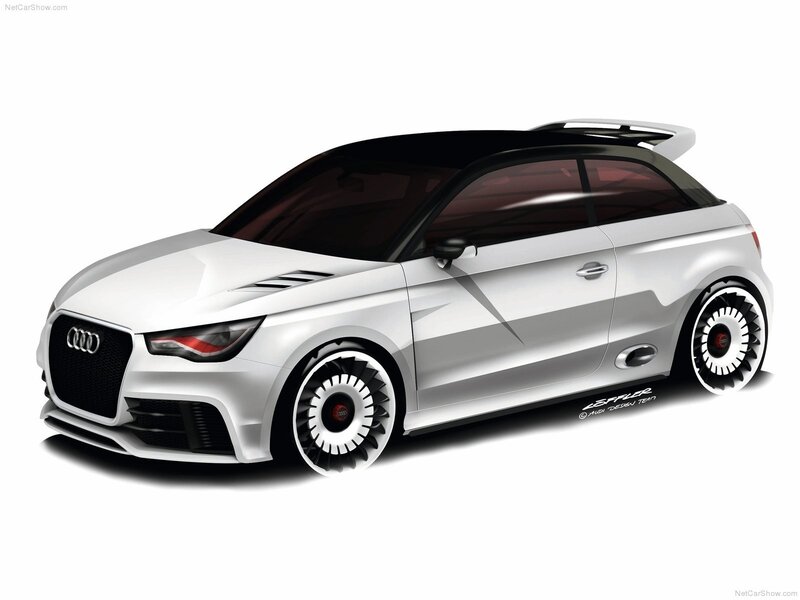 Audi A1 Concept Sketch
