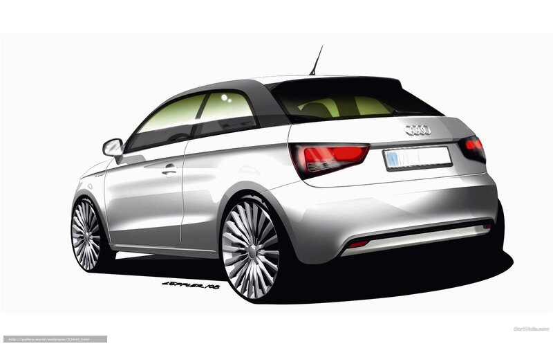 Audi A1 Concept Sketch