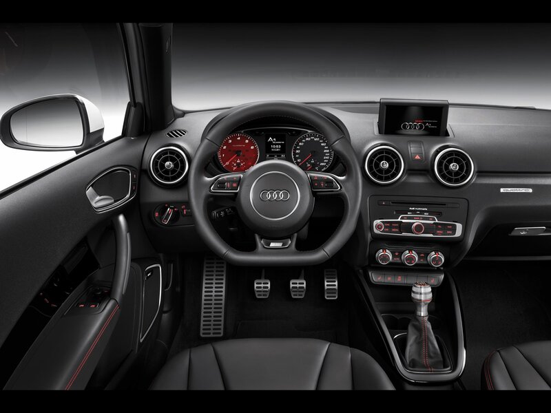 Audi A1 interior dashboard