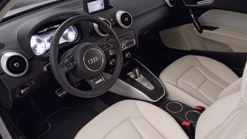 Audi A1 interior view