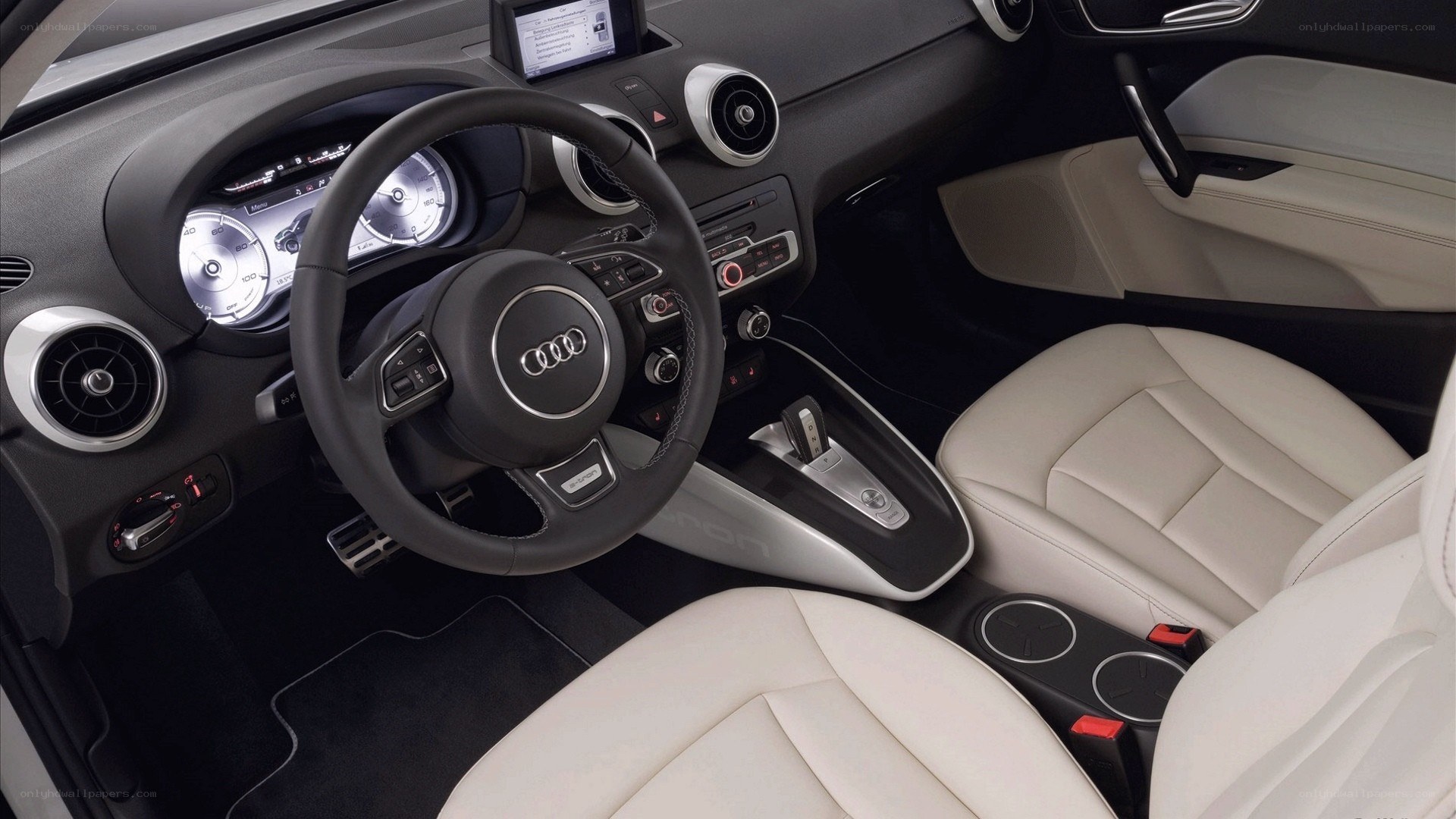 Audi A1 interior view