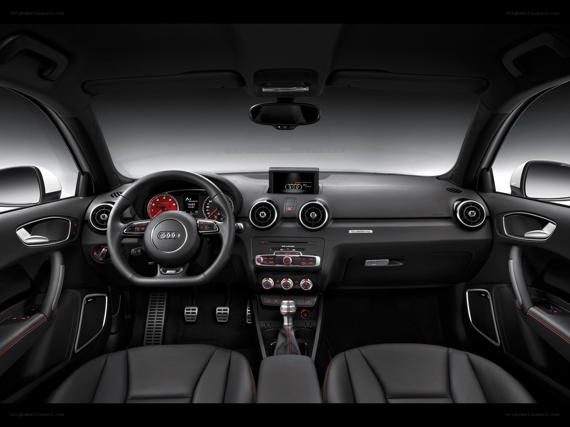Audi A1 interior view