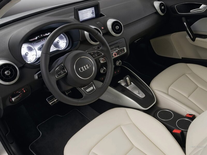 Audi A1 interior view