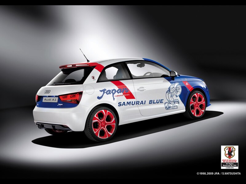 Audi A1 Japan national team car