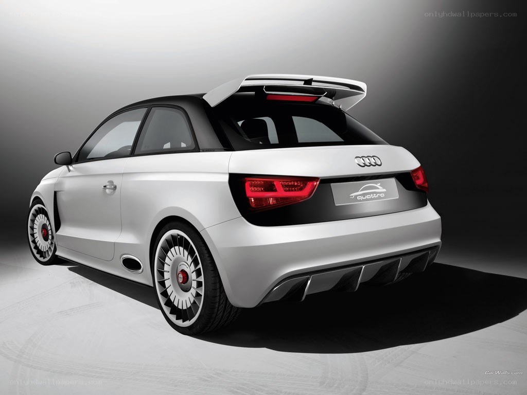 Audi A1 quattro concept car
