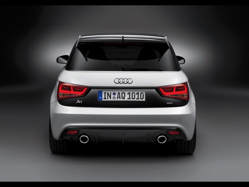 Audi A1 rear view