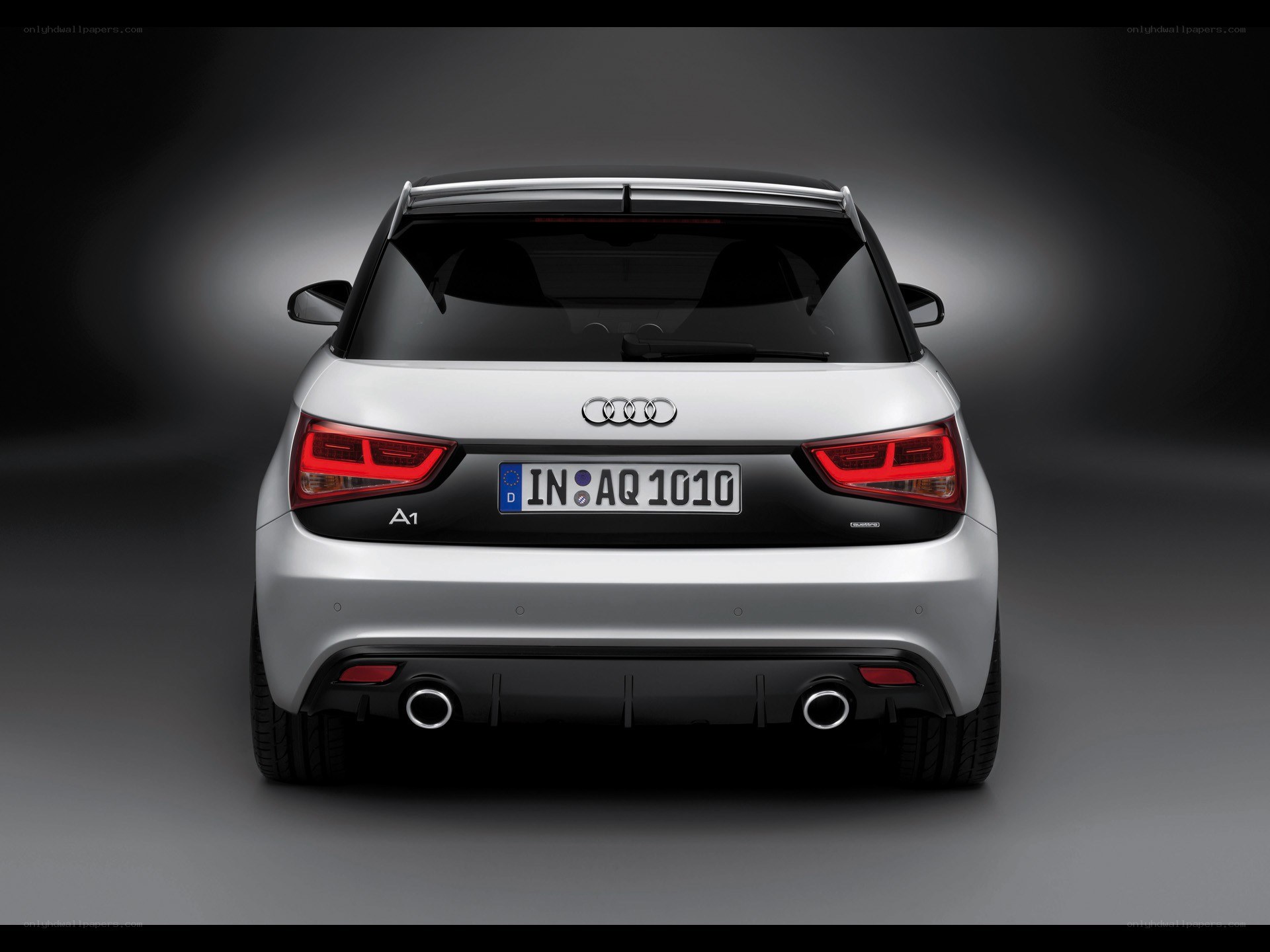 Audi A1 rear view