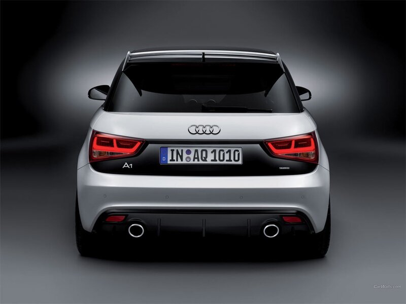 Audi A1 rear view