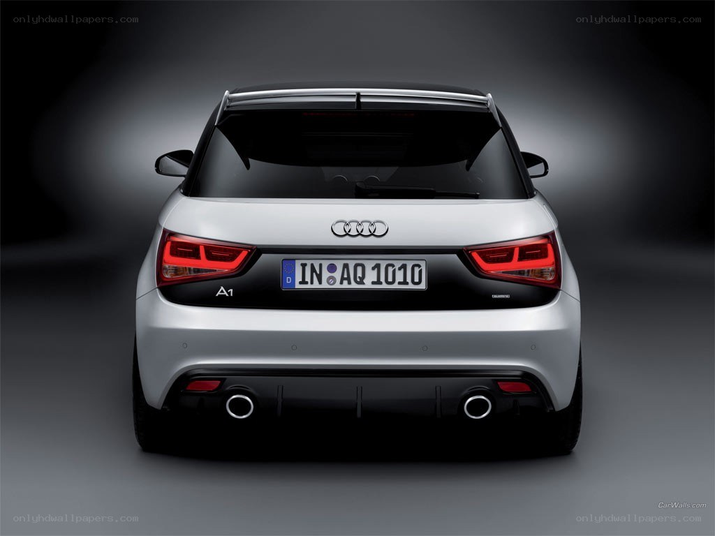 Audi A1 rear view