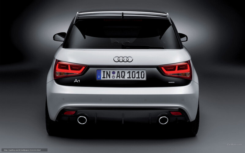 Audi A1 rear view