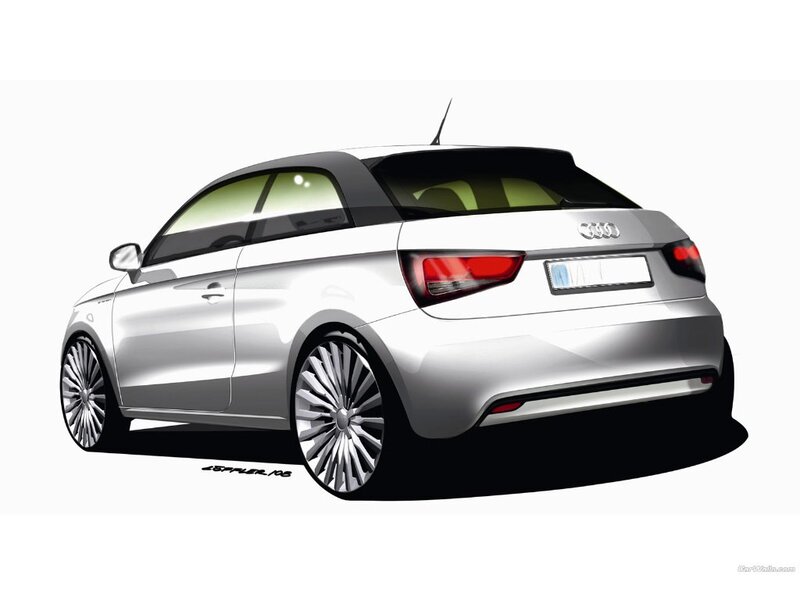 Audi A1 sketch