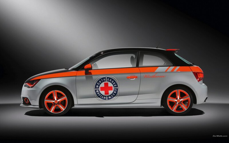 Audi A1 with Wörthersee livery