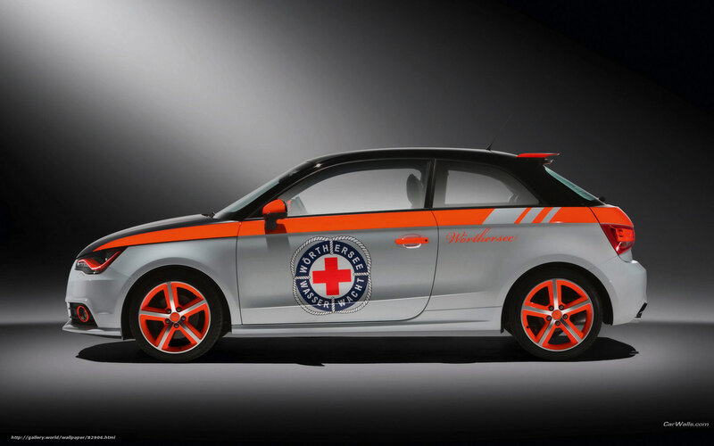Audi A1 with Wörthersee livery