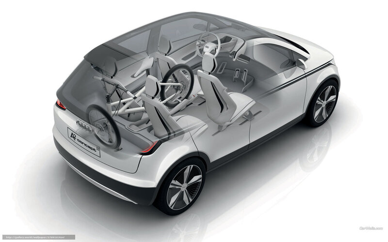 Audi A2 Concept Car — White