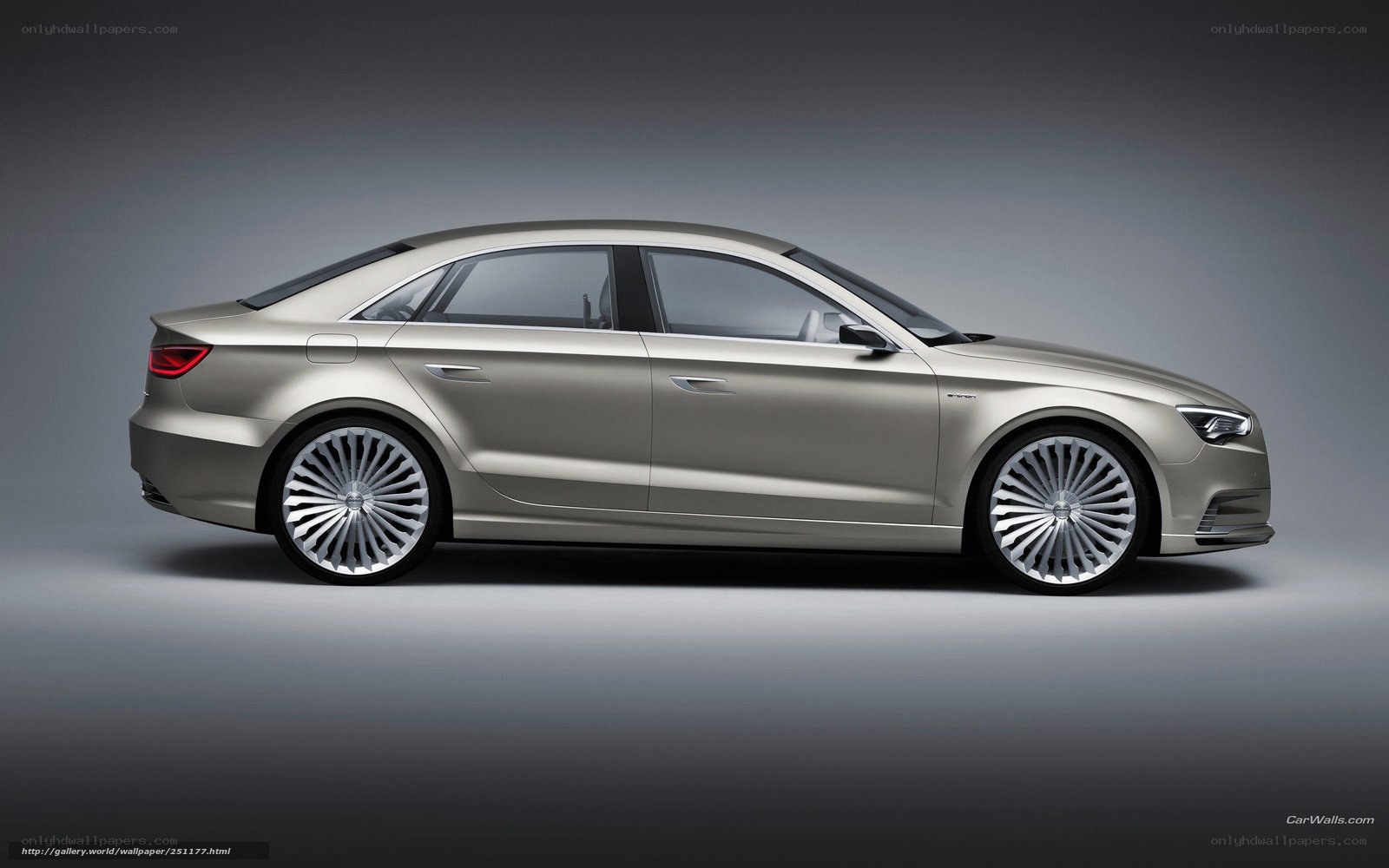 Audi A3 e-tron concept car