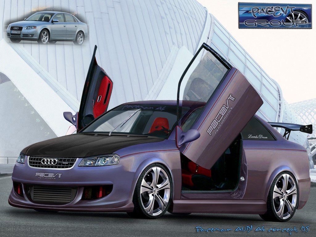 Audi A4 concept car