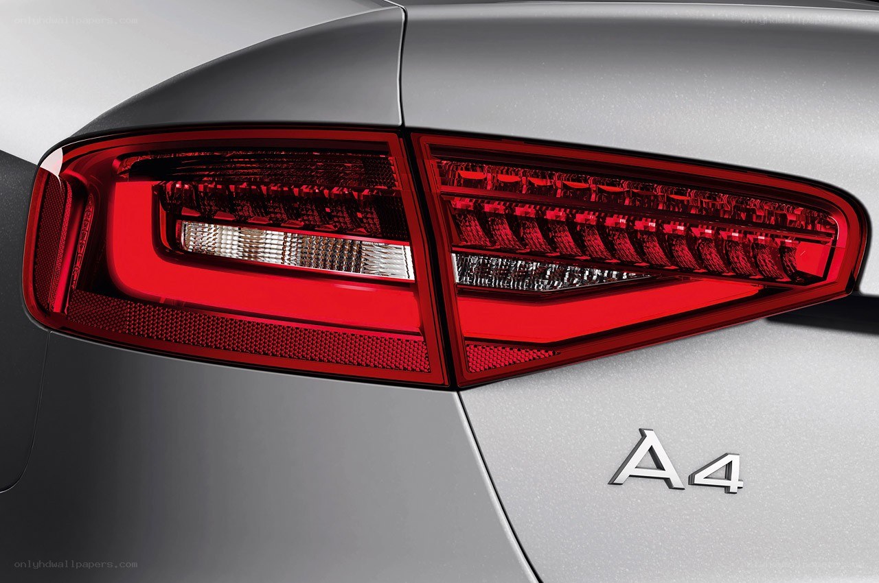Audi A4 rear taillights