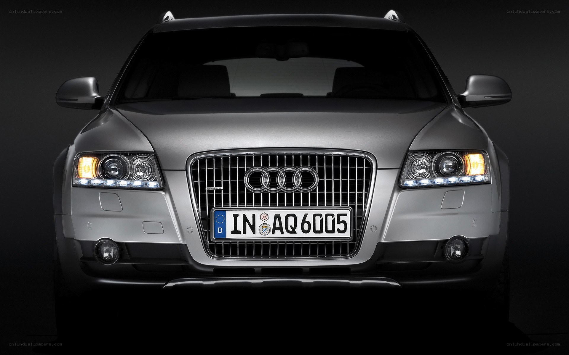 Audi A6 Allroad front view