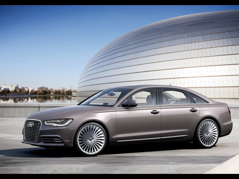 Audi A6 e-tron concept car