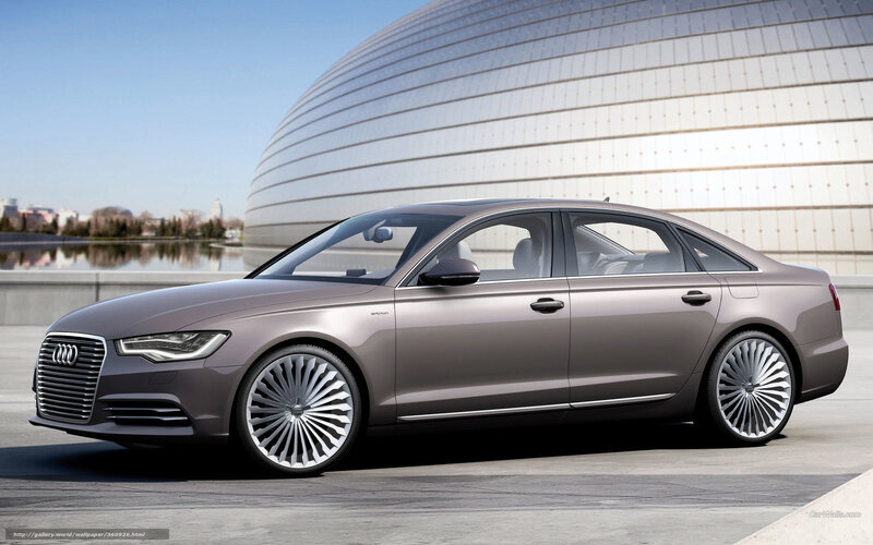 Audi A6 e-tron concept car