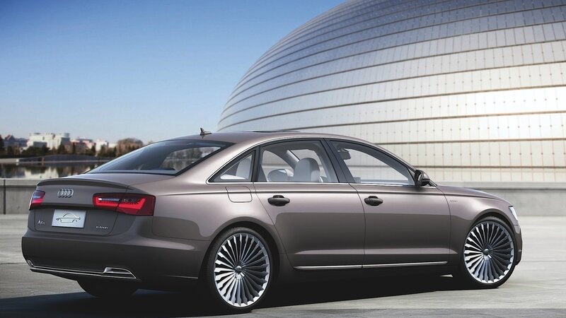 Audi A6 E-tron Concept — Gray, Modern