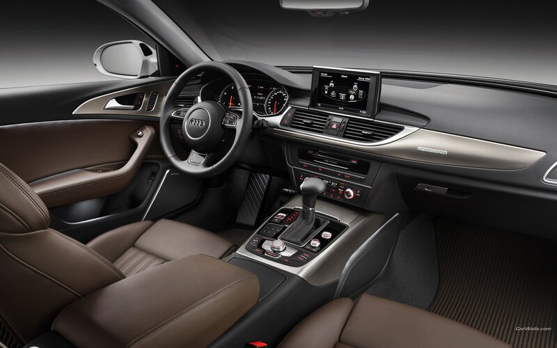 Audi A6 interior view
