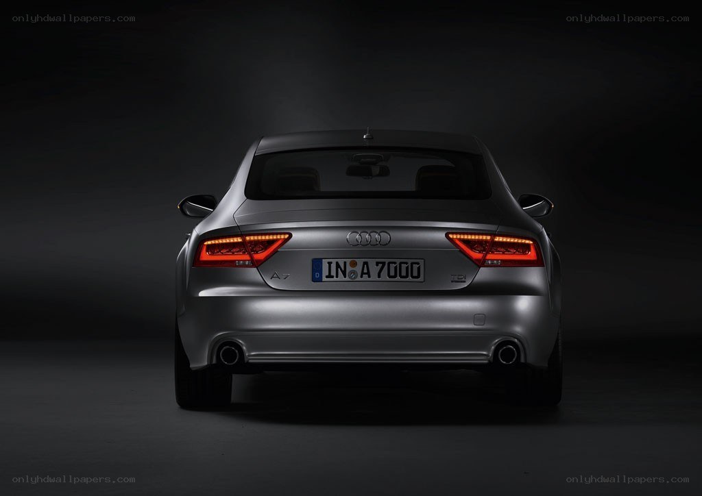 Audi A7 rear view