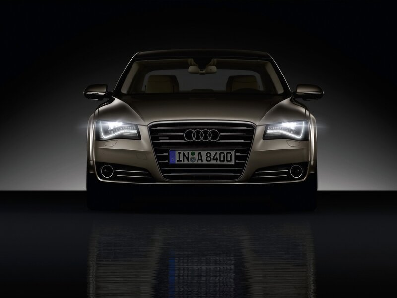 Audi A8 front view