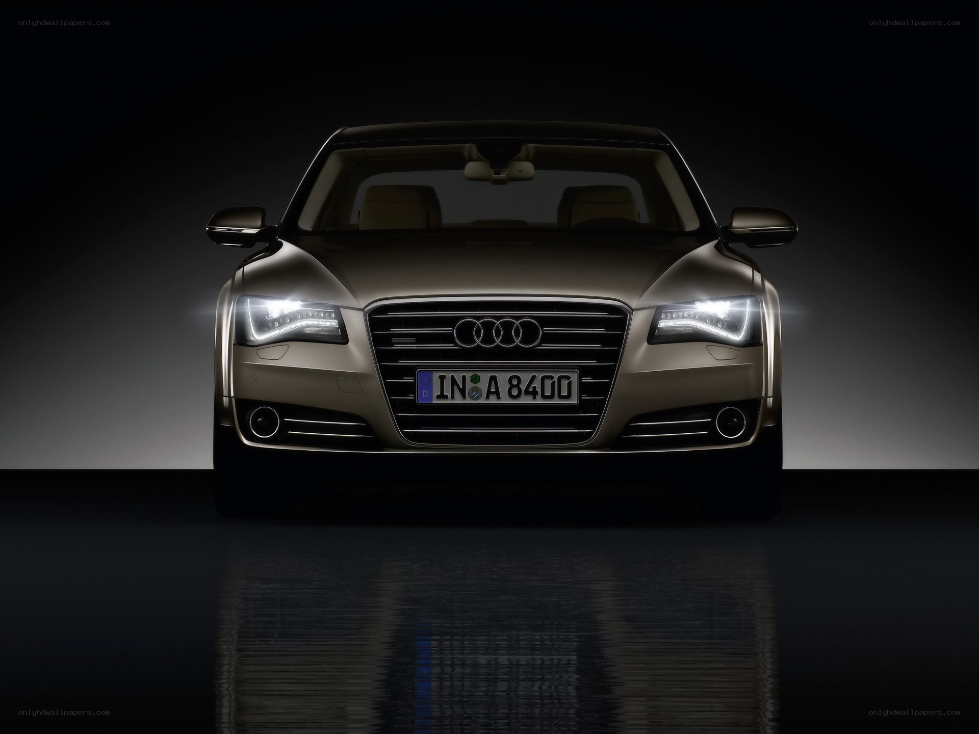 Audi A8 front view
