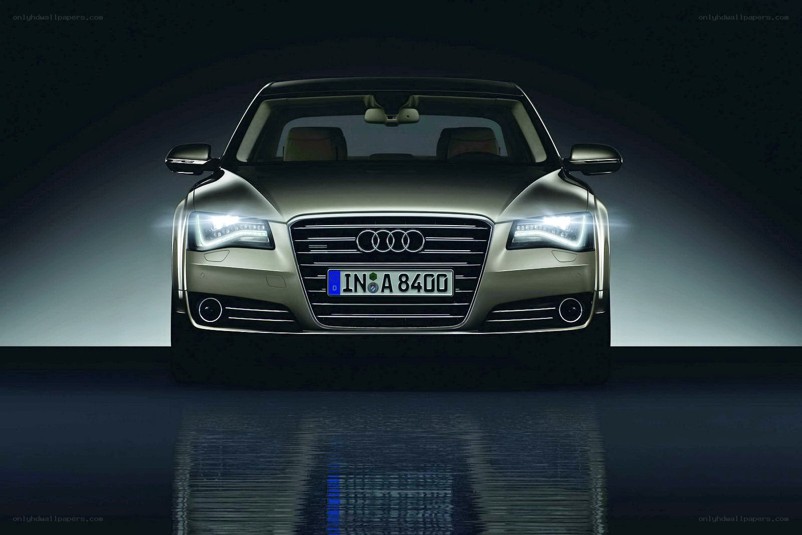 Audi A8 front view