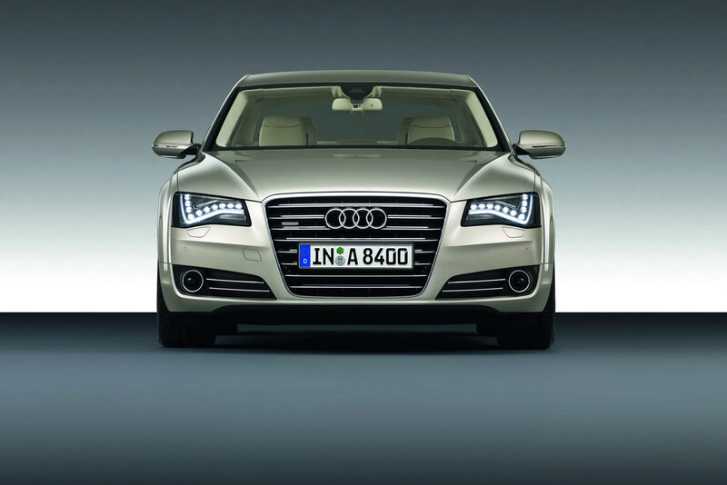 Audi A8 front view