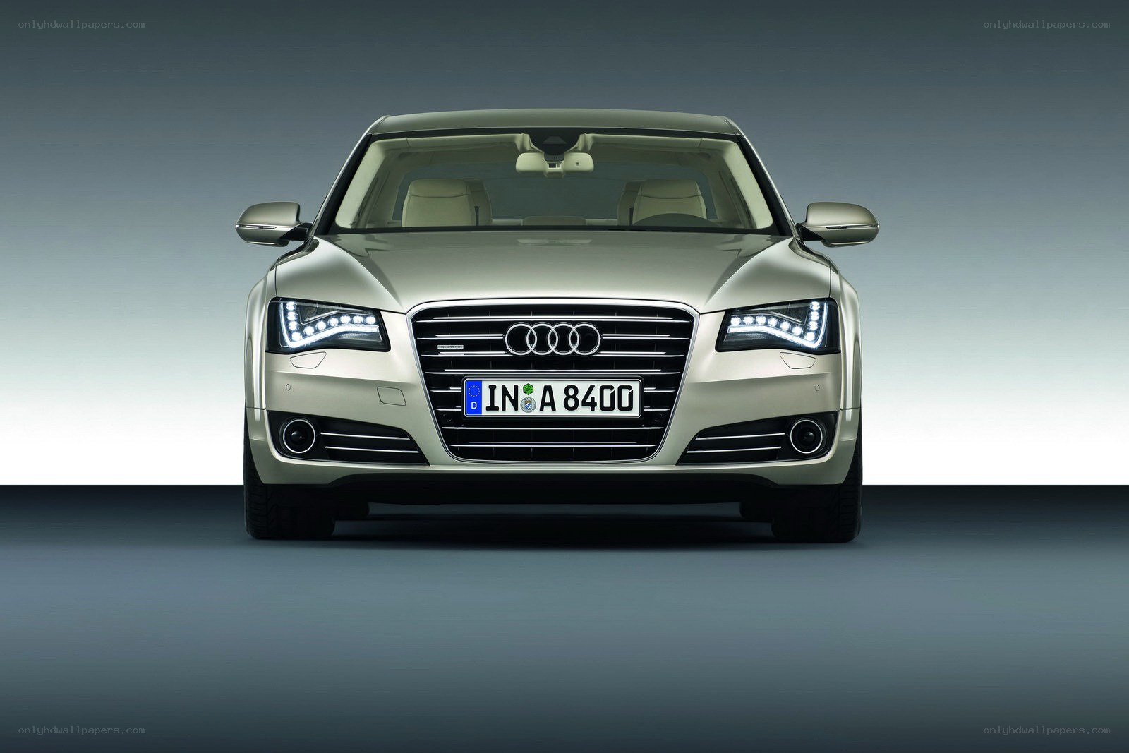 Audi A8 front view