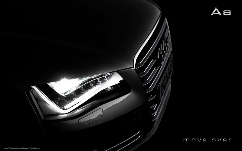 Audi A8 front view